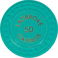 Game Token - Ladbroke Casinos 50