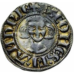 Sterling - Guy of Dampierre Bust, CIVITAS ALOST