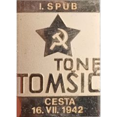Medal - I. SPUB Tone Tomšič