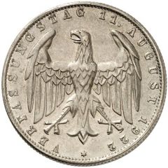 3 Mark Weimar Constitution - Pattern