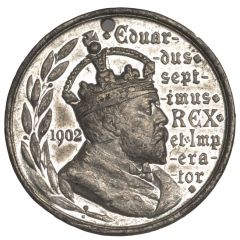 Medalet - Edward VII Coronation, St. John
