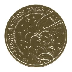 Tourist token - Monnaie de Paris - Parc Astérix Paris - Astérix starry side