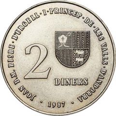 2 Diners - Joan Martí i Alanis 1992 Olympic Games, magnetic
