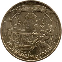 Monnaie de Paris Tourist Token - Disneyland Paris Le carrousel de Lancelot - Minnie Fée
