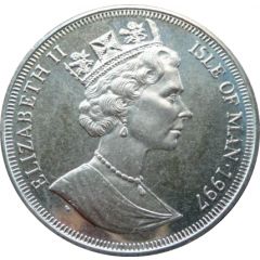 1 Crown - Elizabeth II Fall of the Roman Empire 476
