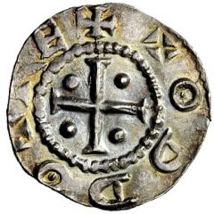 Denier - Otto III Dortmund mint