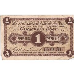 1 Pfennig Ammoniakwerk Merseburg/BASF