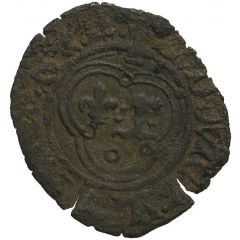 Denier Tournois of Dauphine - Louis XII TVRONVS CIVIS FRANCIA