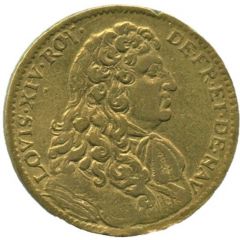 Jeton - Louis XIV - Extraordinaire des guerres - `Heic Omnibus Equus` - Pluton sur son char