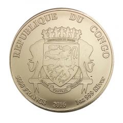 5000 Francs CFA African Lion