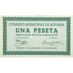1 Peseta Azuara