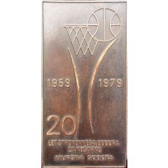 Plaquette - Strokovni odbor za Košarko Murska Sobota