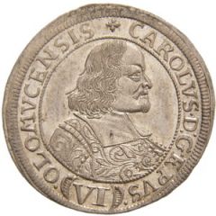 6 Kreuzers - Charles II of Liechtenstein-Kastelkorn