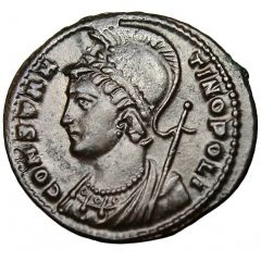 Nummus - Constantinus I CONSTANTINOPOLI, Constantinopolis