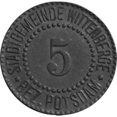 5 Pfennig - Wittenberge