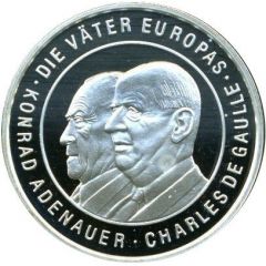 35 Jahre Europäische Gemeinschaft Die Väter Europas