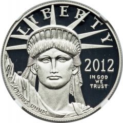 100 Dollars `American Platinum Eagle` Bullion Coinage