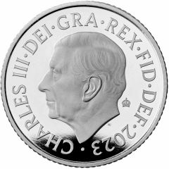 10 Pence - Charles III Capercaillie, Silver Proof