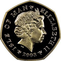 50 Pence - Elizabeth II Christmas, Gold Proof