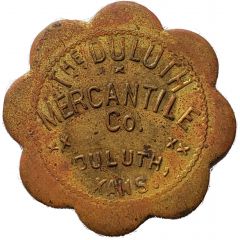 5 Cents - The Duluth Mercantile Co. Duluth, Kansas