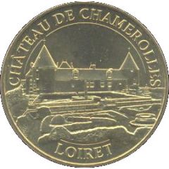 Monnaie de Paris Tourist Token - Château de Chamerolles Loiret - Les jardins