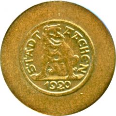 Token - Notgeld coinage of Aachen