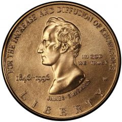 5 Dollars Smithsonian Institution 150th Anniversary