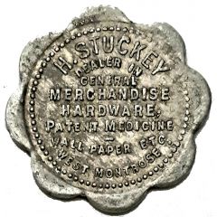 10 Cents - H. Stuckey West Montrose, Ontario