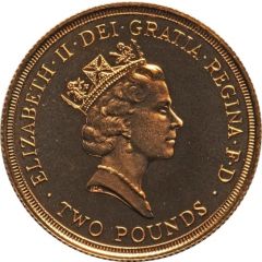2 Pounds - Elizabeth II Commonwealth Games, Gold Proof