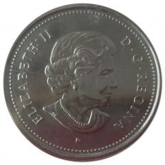 25 Cents - Elizabeth II Canada Day