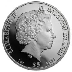 5 Dollars - Elizabeth II Berlin Wall