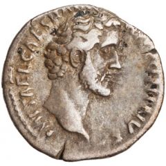 Denarius - Antoninus Pius AVG PIVS P M TR P COS DES II, Diana