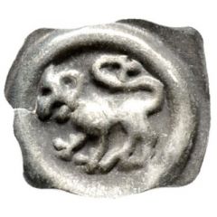 Pfennig `Vierzipfliger Löwenpfennig`