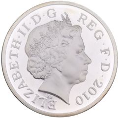 1 Pound - Elizabeth II London, Silver Piedfort
