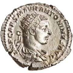 Antoninianus - Elagabalus MARS VICTOR, Mars