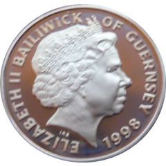 1 Pound - Elizabeth II 80th Anniversary of the RAF - Silver