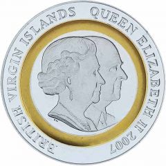 5 Dollars - Elizabeth II Diamond Wedding