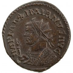 Antoninianus - Maximianus PAXX AVGG, Pax