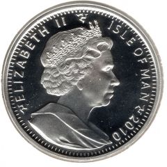 1 Crown - Elizabeth II London Olympics 2012 - Rowing, Silver Proof
