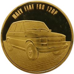 Medal - Muzeum Życia w PRL MALY FIAT FSO 126P
