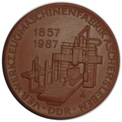 Medal - Machine Tool Plant Aschersleben