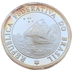 5 oz Silver 5th Centenary of Brazil Discovery