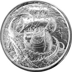 2 oz Silver Kraken