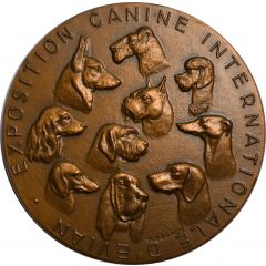médaille EXPOSITION CANINE INTERNATIONALE D`EVIAN 1978