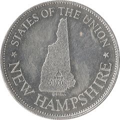 Token - Shell’s States of the Union Coin Game, Version 1 New Hampshire