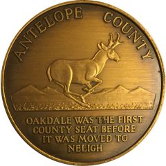 Token - Nebraska Centennial Antelope County
