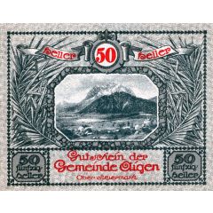 50 Heller Aigen, Grey issue