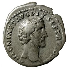 Denarius - Antoninus Pius and Marcus Aurelius AVRELIVS CAES AVG P II F COS