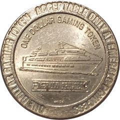 1 Dollar Gaming Token - Emerald Princess Brunswick, Georgia