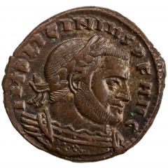 Nummus - Licinius I SOLI INVICTO COMITI, S-F, Rome